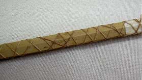 A Rod Section Glued and Bound